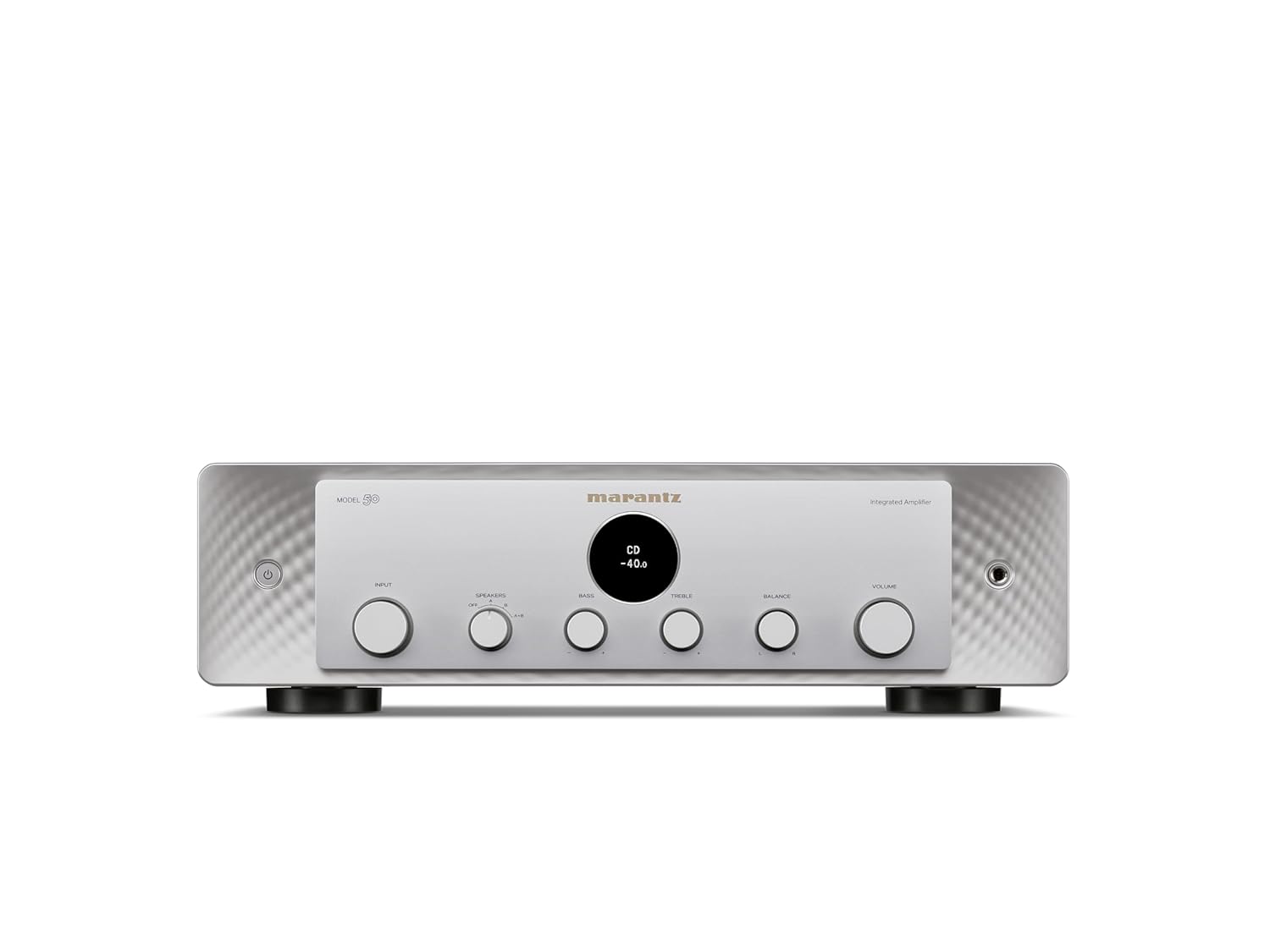 Marantz Model 50 Pure Analog (70 Watt x 2) Stereo Integrated Amplifier (Silver/Gold)
