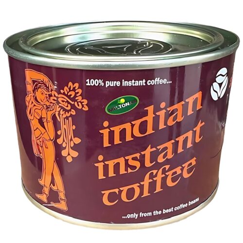Miltonas Indian Organic Instant Coffee - Medium Roast Coffee Made From Robusta & Arabica Indian Coffee Beans - Freeze Dried Instant Coffee For Office, Home, Gym - Taste Bud...