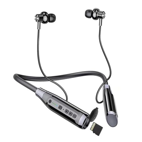 Neckband Bluetooth Headphones 100H Playtime IPX6 Waterproof Earbuds Magnetic in-Ear Wireless Earbuds Deep Bass Headset Wireless Stereo Neckband with Microphone for...