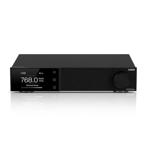 Topping D70 Pro Sabre ES9039SPro Fully Balanced DAC, Bluetooth 5.1 Wireless Audio DAC, USB/AES/BT5.1/Optical/Coaxial Input, XLR/RCA Audio DAC, Home Audio DA Converters with...