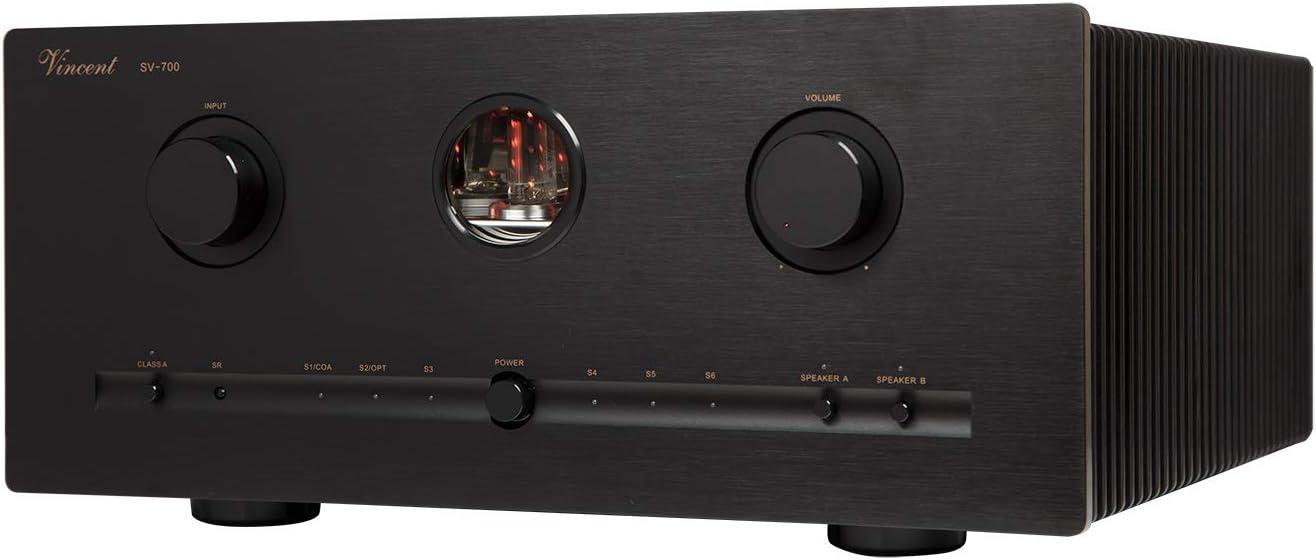 Vincent Audio SV 700 Hybrid Integrated Amplifier – Black
