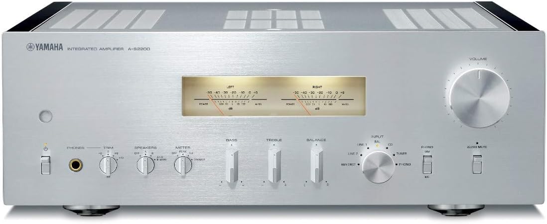 Yamaha Audio A-S2200SL Integrated Amplifier (Silver)