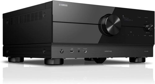 Yamaha RX-A6A AVENTAGE 9.2-Channel AV Receiver – 8K and 4K/120 HDMI, eARC, Dolby Atmos, DTS:X, Auro-3D, Surround:AI, Wi-Fi, Bluetooth, MusicCast