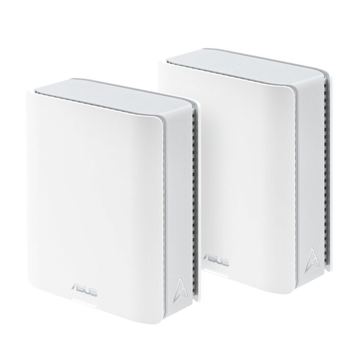 ASUS ZenWiFi BT10 Tri-Band WiFi 7 Mesh, 18 Gbps, 6000 sq.ft (2pk), Dual 10G Ports, Security and Parental Controls Included, Smart Home Master SSIDs, 4G & 5G Mobile Tethering