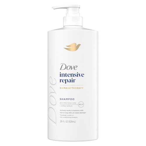 Dove Shampoo Intensive Repair for Damaged Hair with Bio-Protein Care Technology and Amino Serum 28 Fl Oz