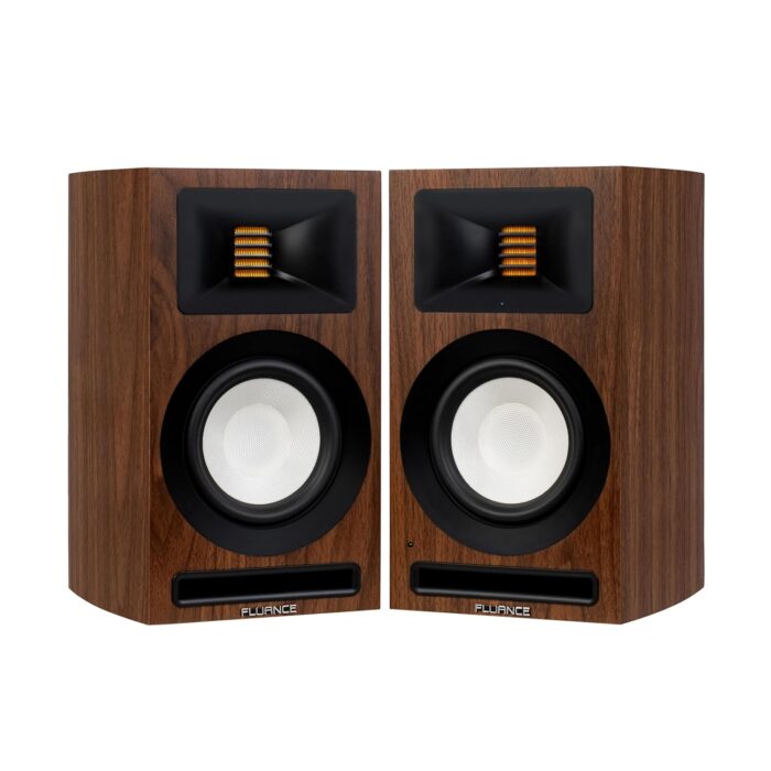 Fluance Ri71 Reference Stereo Powered Bookshelf Speakers with High Performance AMT Tweeters, 5" Drivers, 120W Amplifier for Music, Turntable, TV, PC - HDMI, Bluetooth, RCA &...