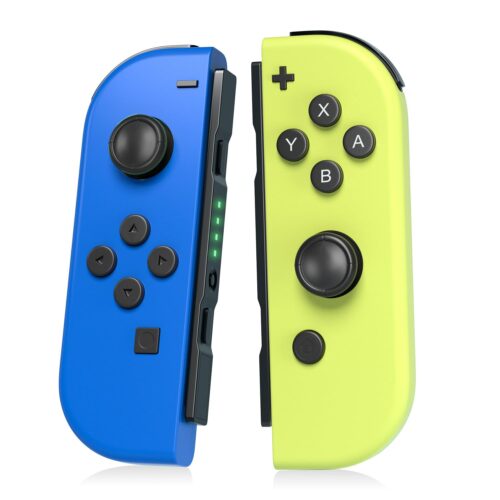KOTILE Switch Controllers,Left Right Gamepad Compatible with Switch/Lite/OLED,Controllers Supports Screenshot/Wake-up Function/Motion Control(BY2)