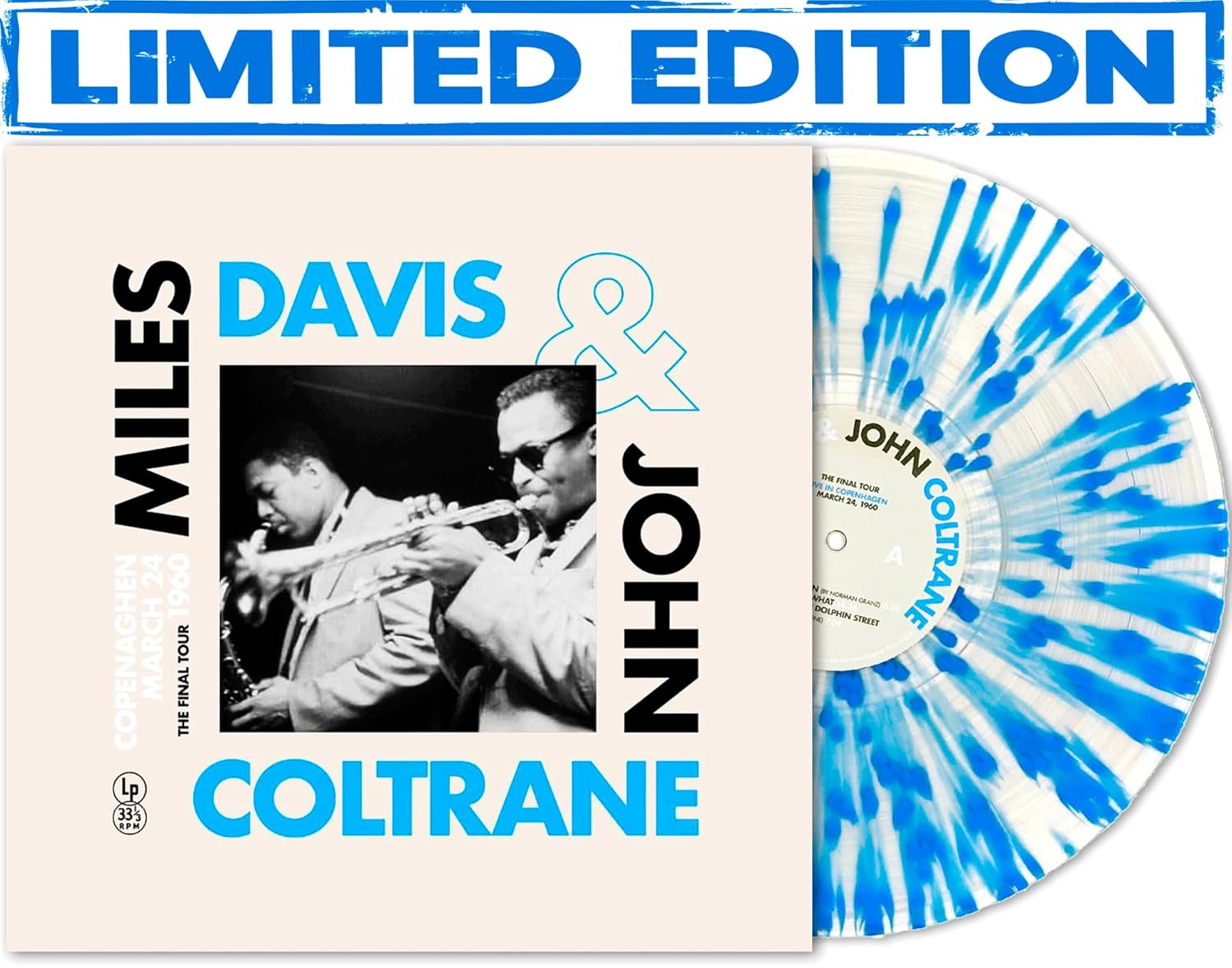 Miles Davis and John Coltrane – The Final Tour: Live in Copenhagen, 24 March 1960 – Limited Edition Colored Vinyl