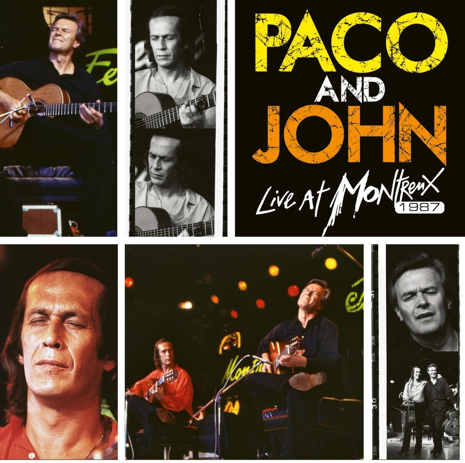 Paco and John Live At Montreux 1987 Ltd. Yellow/Orange