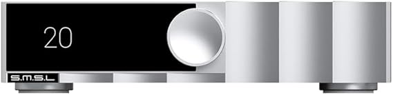 SMSL PA200 Power Amplifier XLR Input Mono Mode RCA Input Stereo Pure Post Stage Through Mode Chip PGA2311 Easily Drives High-Power Speakers