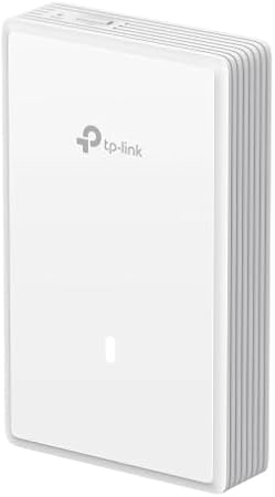 TP-Link Omada WiFi 7 Wall Plate Wireless Access Point | BE5000 Dual Band | 2.5G PoE Input Port | 1 * 2.5G+2 * 1G Downlink Port | Seamless Roaming | 5-Year Warranty | Omada…