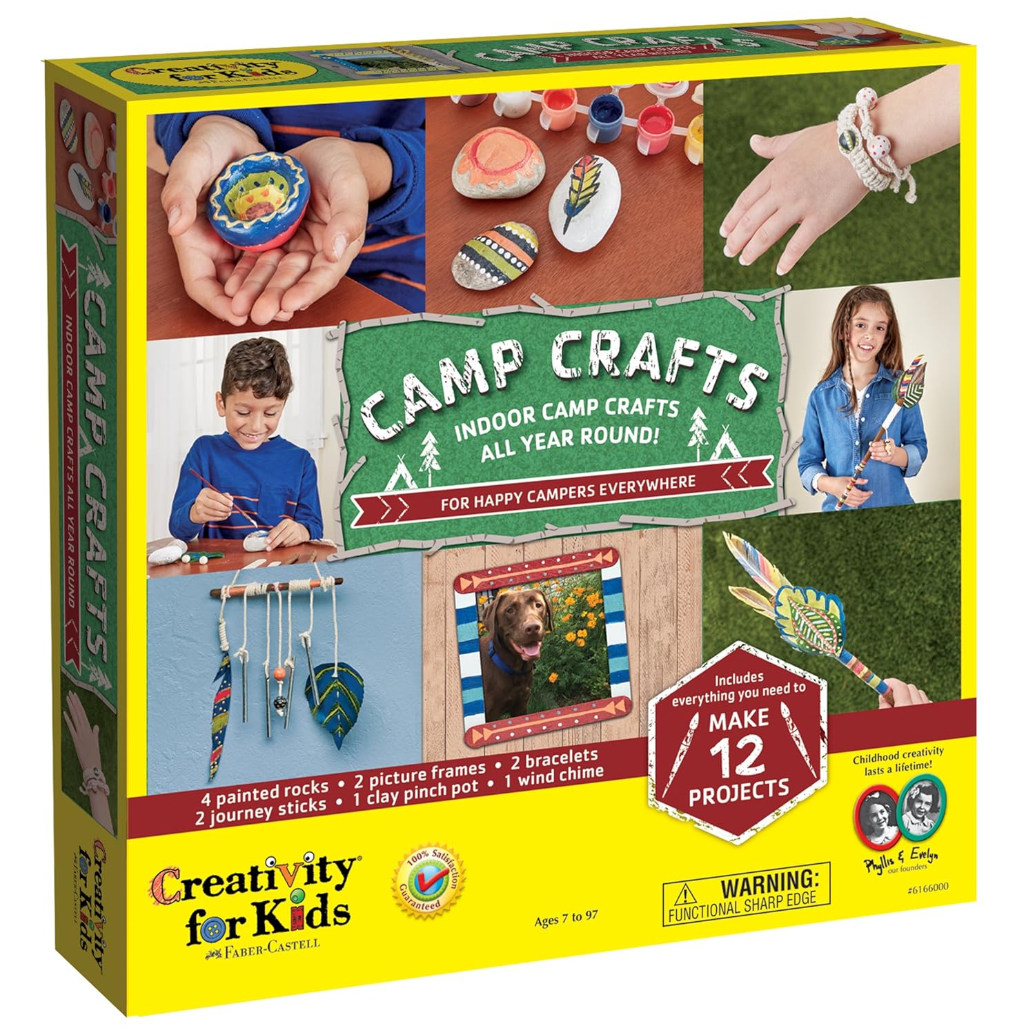 Creativity for Kids Camp Crafts – Create 12 Classic Arts and Craft Projects