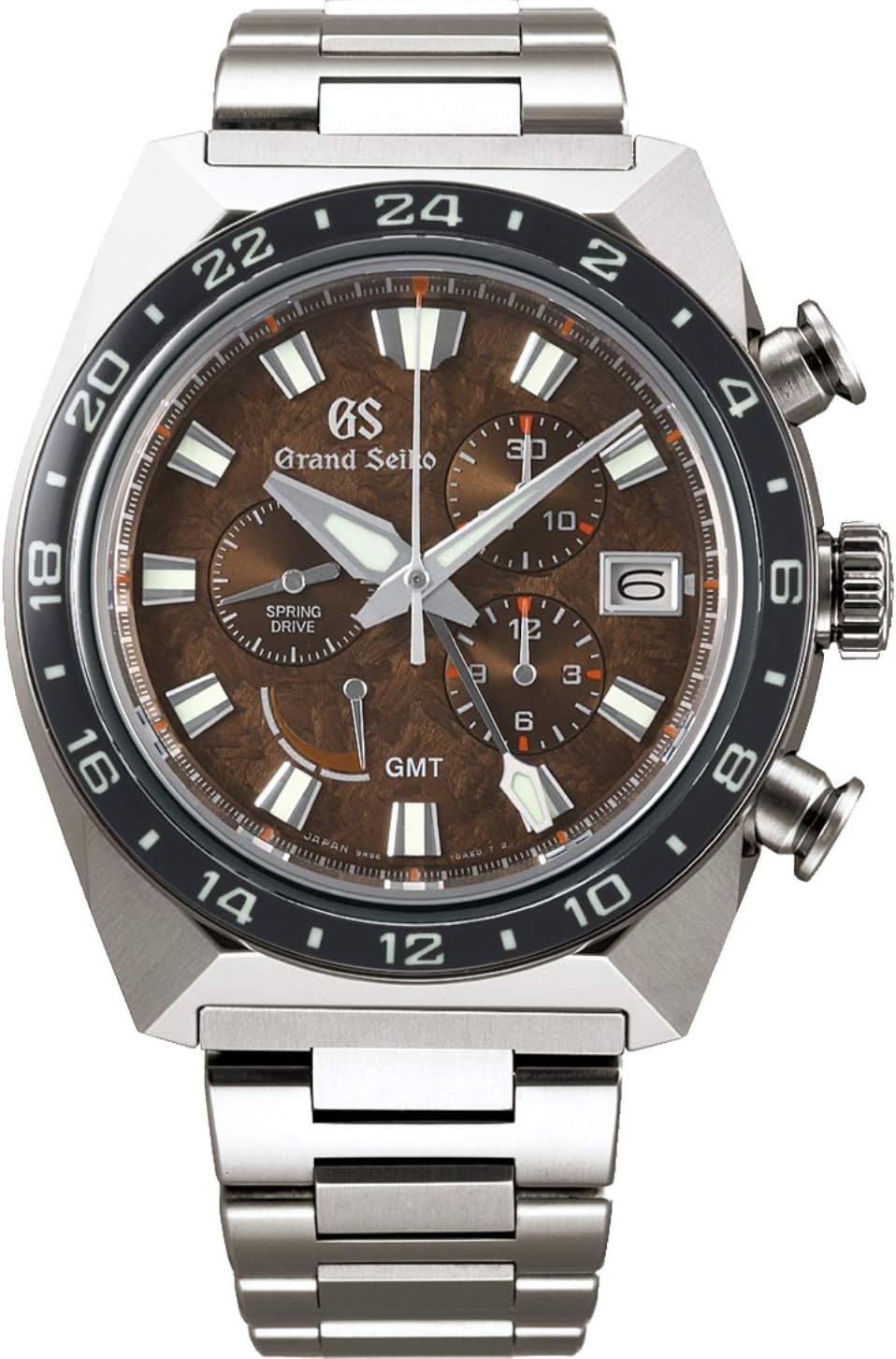 Grand Seiko Watch Spring Drive High Intensity Titanium Limited Edition Mane of The Lion Dial SBGC231