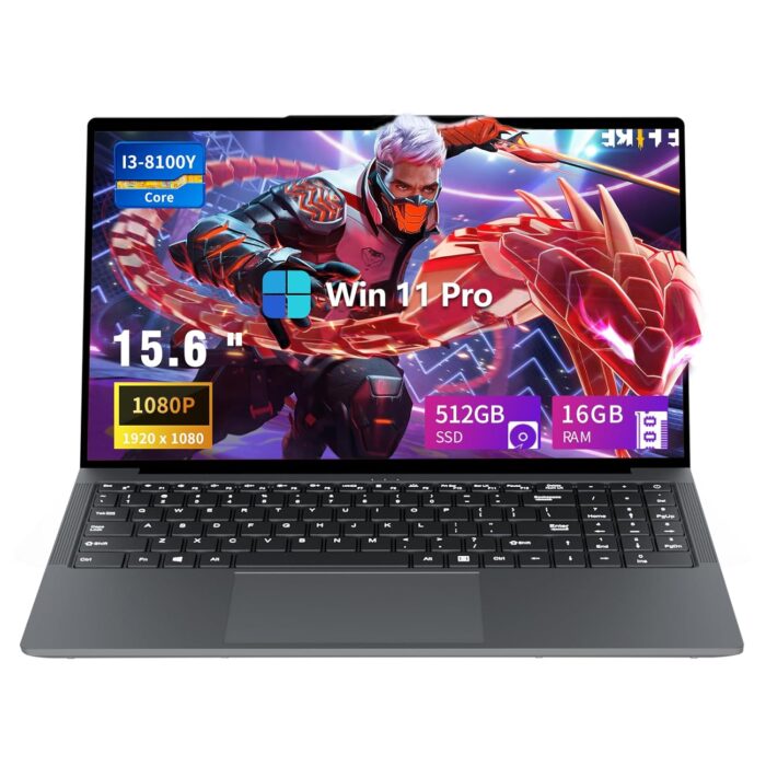 2025 Laptop i3, 15.6 inch Laptop Computer Up to 3.4GHz, Traditional Laptop Computers with 16GB RAM 512GB SSD, WIFI 2.4G/5G, BT5.0, FHD 1080P, 180 Degree Angle, HDMI, Lap top for...
