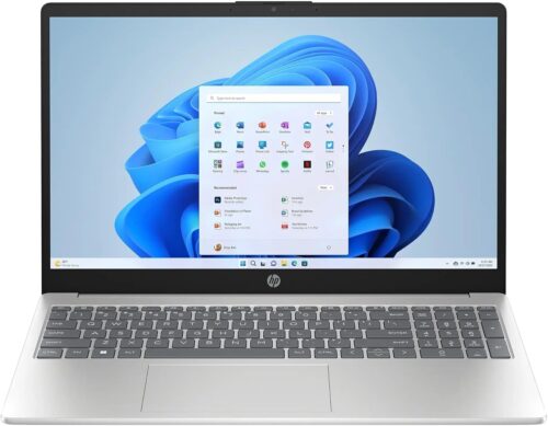 HP New 15.6 inch Laptop Computer, 2025/2026 Edition, Intel High-Performance 4 cores N100 CPU, 16GB RAM, 1TB SSD, Long Battery Life, Ultra-Quiet Design, Windows 11 Pro with...