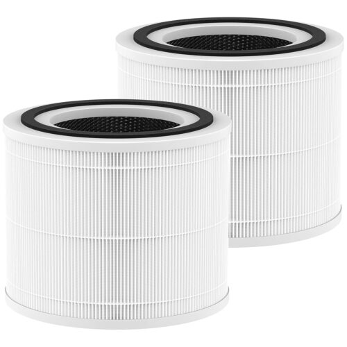 240 Replacement Filter Compatible with 240 Air Purifier, 3-in-1 HEPA Replacement with Activated Carbon Filter for 99.97% Air Pollutants, Odor and Smoke, Filter Replacement for...