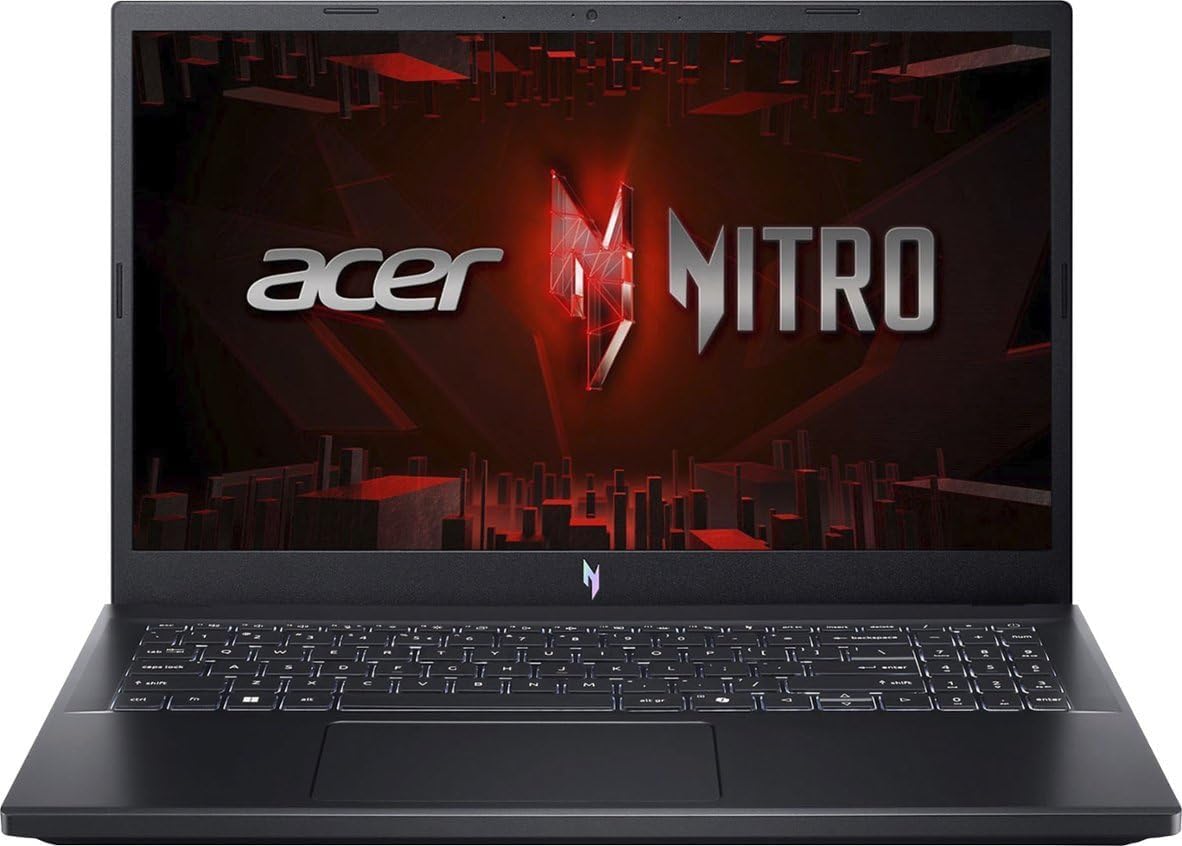 acer 2025 Gaming Laptop Nitro V 15 Intel Core i5-13420H 8-Core GeForce RTX 5050 64 GB DDR4 2 TB SSD 15.6″ 1920×1080 165 Hz Win11 Pro Wi-Fi 6 Bluetooth 5.1 Numeric Keypad…