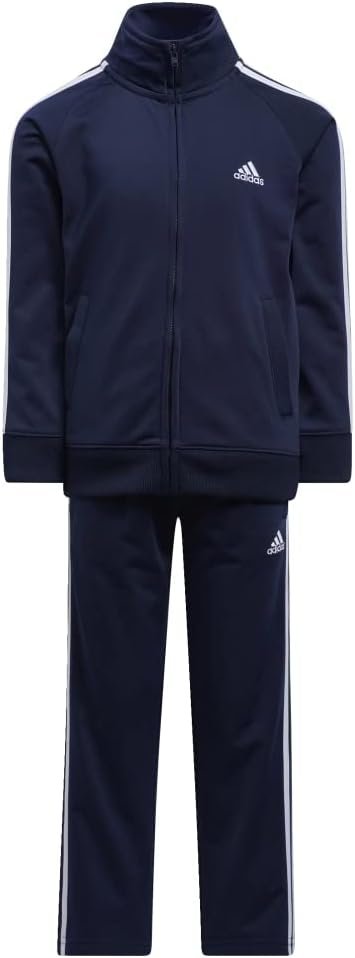 adidas boys Tricot Tracksuit Jacket Jogger Pant Set