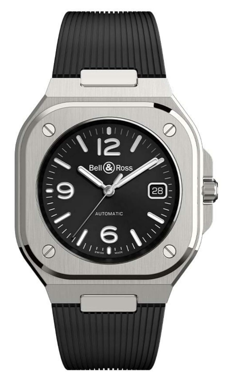 Bell & Ross BR 05 Black Dial Steel Automatic Watch
