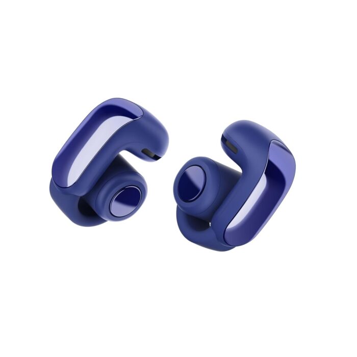 Bose Ultra Open Earbuds - Bluetooth Open Ear Earbuds with OpenAudio for Awareness, Clip-On Design for Comfort, Water Resistant, Up to 48 Hrs of Playtime, Midnight Violet -...