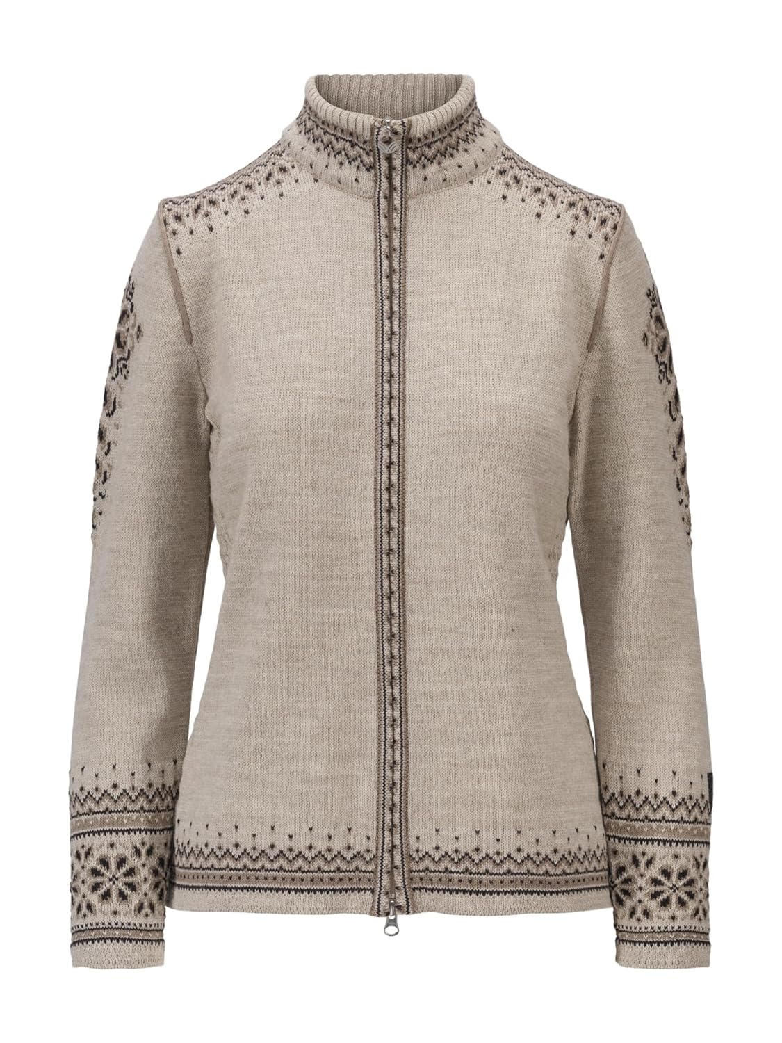 Dale of Norway 140th Anniversary Womens Cardigan 100% Wool Two Way Zipper Jacket
