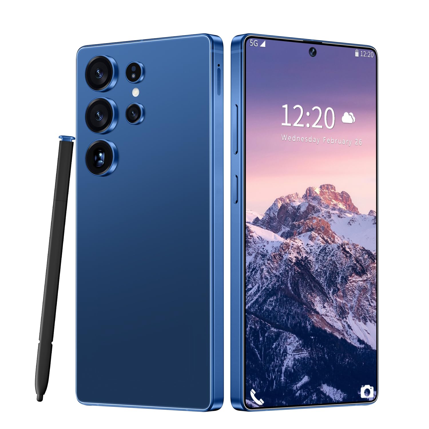 Huness I25 Ultra Unlocked Cell Phone,Built in Pen,16+1TB Unlocked Phone, Android 14 Battery 7000mAh 6.99″ HD Screen Smartphone, 5G/Face ID/Fingerprint Lock/Dual SIM/GPS (Deep…