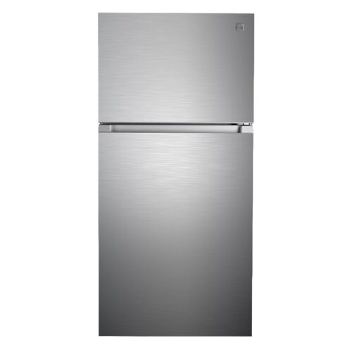 Kenmore 30 in. 18.1 cu. ft. Capacity Refrigerator/Freezer with Adjustable Glass Shelving, Humidity Control Crispers, Ice Maker, ENERGY STAR Certified, Fingerprint Resistant...