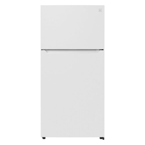 Kenmore 33" Top Mount Refrigerator with Freezer - Adjustable Shelving, Humidity-Controlled Crispers, Optional Ice Maker, LED Lighting, ENERGY STAR Certified, 25 cu. ft. Capacity...