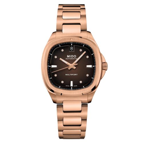 MIDO Multifort TV 35 - Swiss Automatic Watch for Men & Women - 35mm Stainless Steel Case