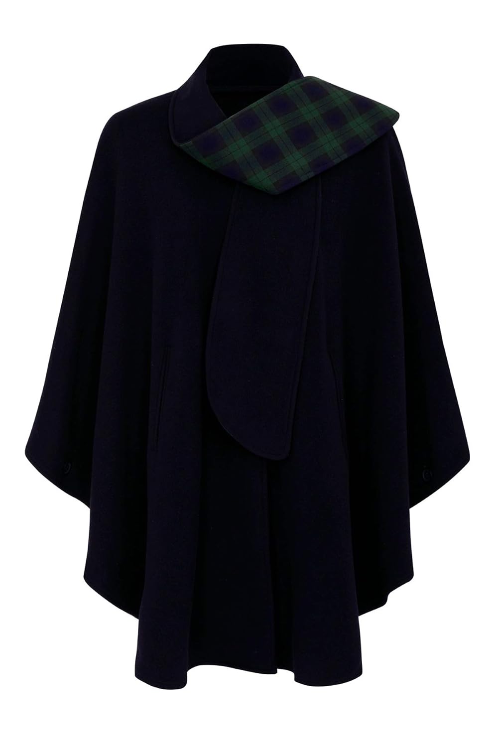 Oxfords Cashmere Tartan Cape
