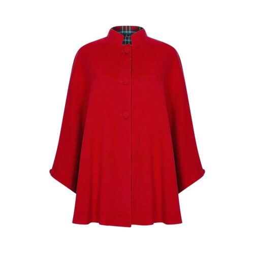 Oxfords Cashmere Tartan Cape