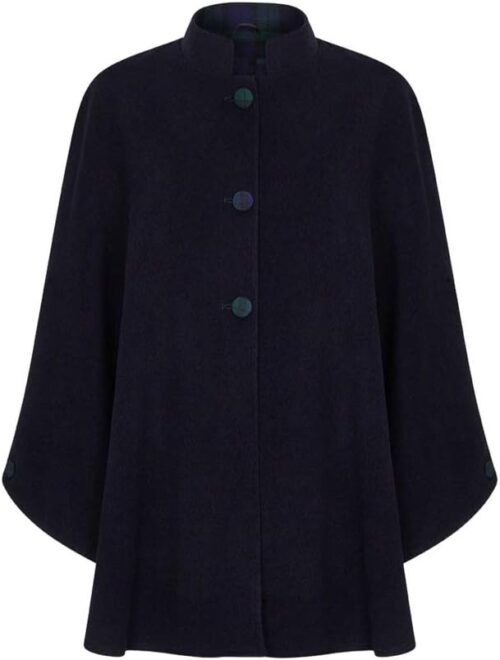 Oxfords Cashmere Tartan Cape