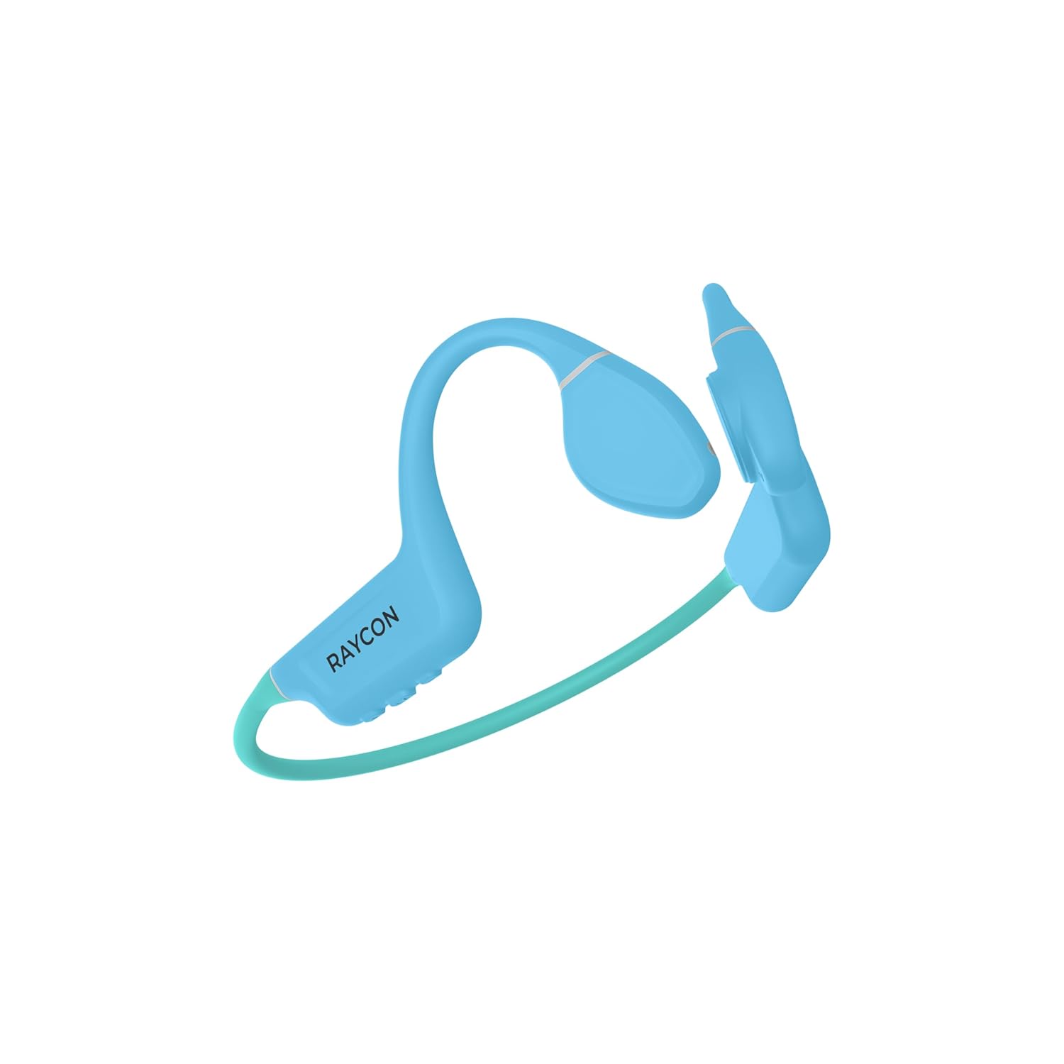 Raycon Bone Conduction Headphones, Open-Ear Bluetooth Sports Earbuds with Mic, IP68 Water Resistant Headset for Workout and Running, 13hr Playtime (Mint)