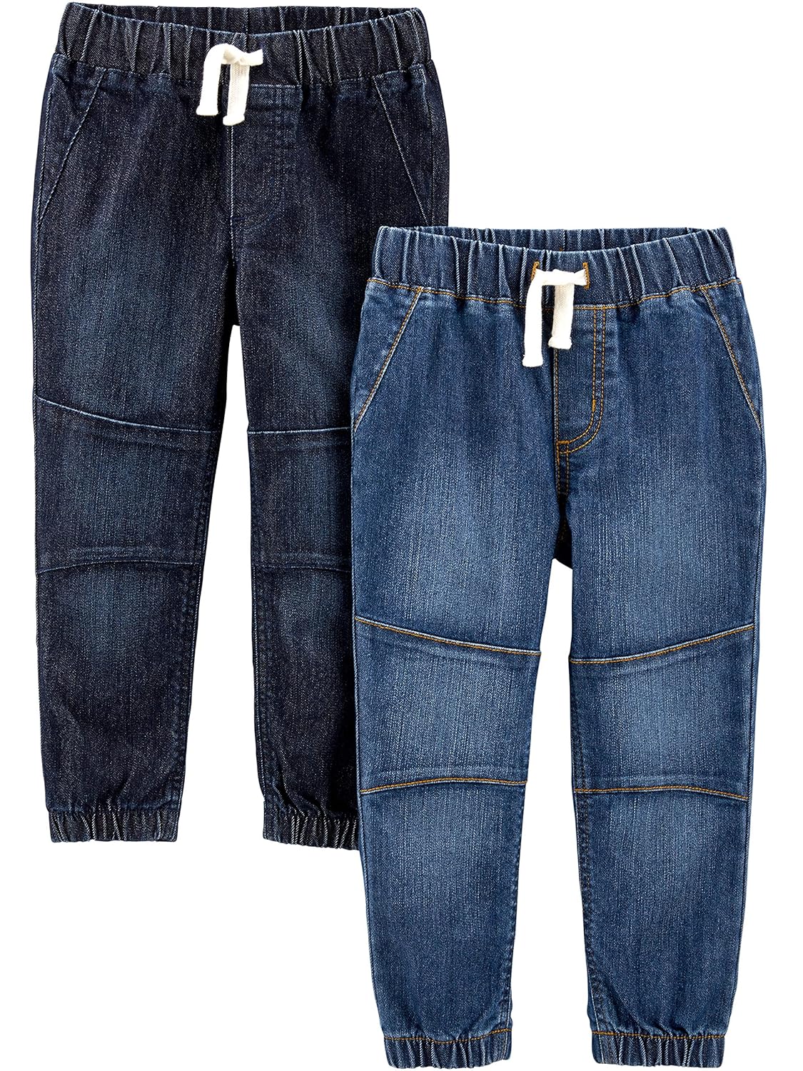 Simple Joys by Carter’s Baby Boys’ 2-Pack Pull on Denim Pant
