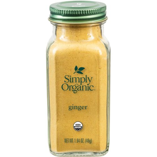 Simply Organic Ground Ginger Root, 1.64 Ounce, Non ETO, Non Irradiated, Non GMO, Complements Both Sweet & Savory Dishes