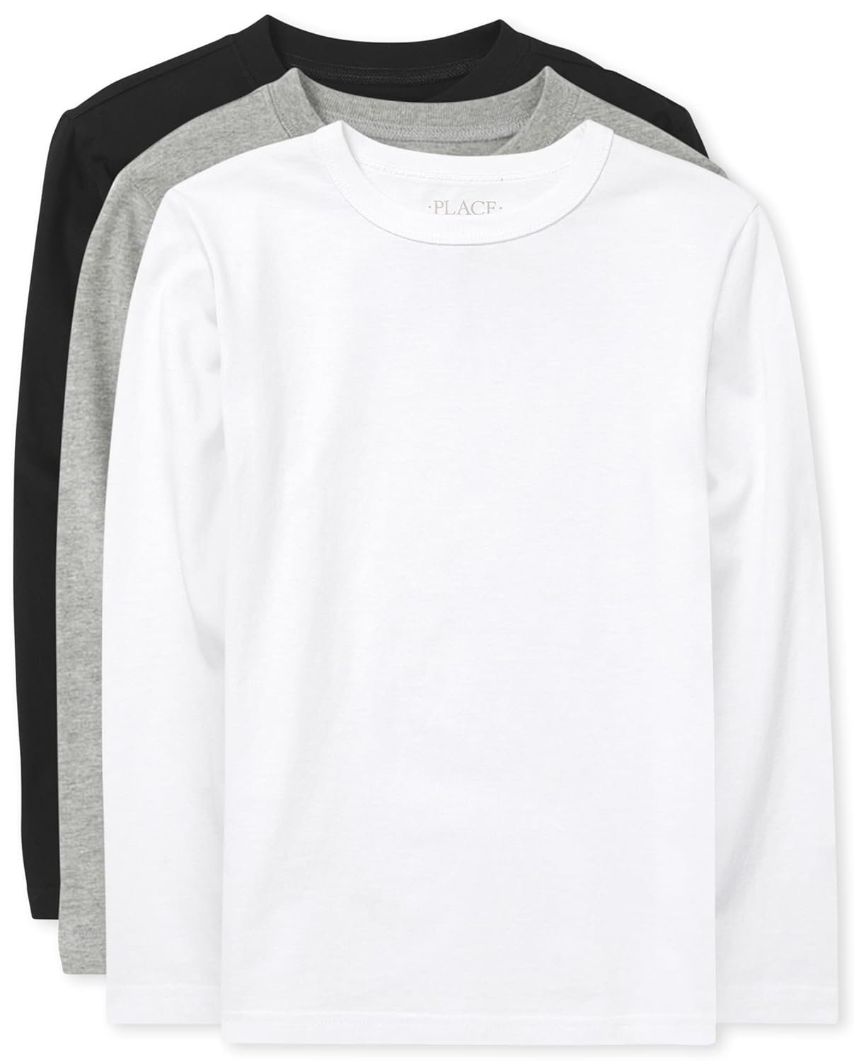The Children’s Place Boys’ Basic Layering Long Sleeve Tee