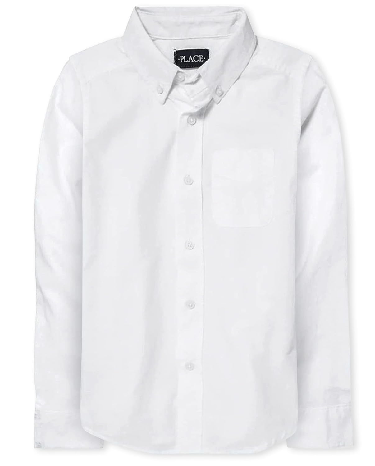 The Children’s Place Boys Long Sleeve Oxford Button Down Shirt