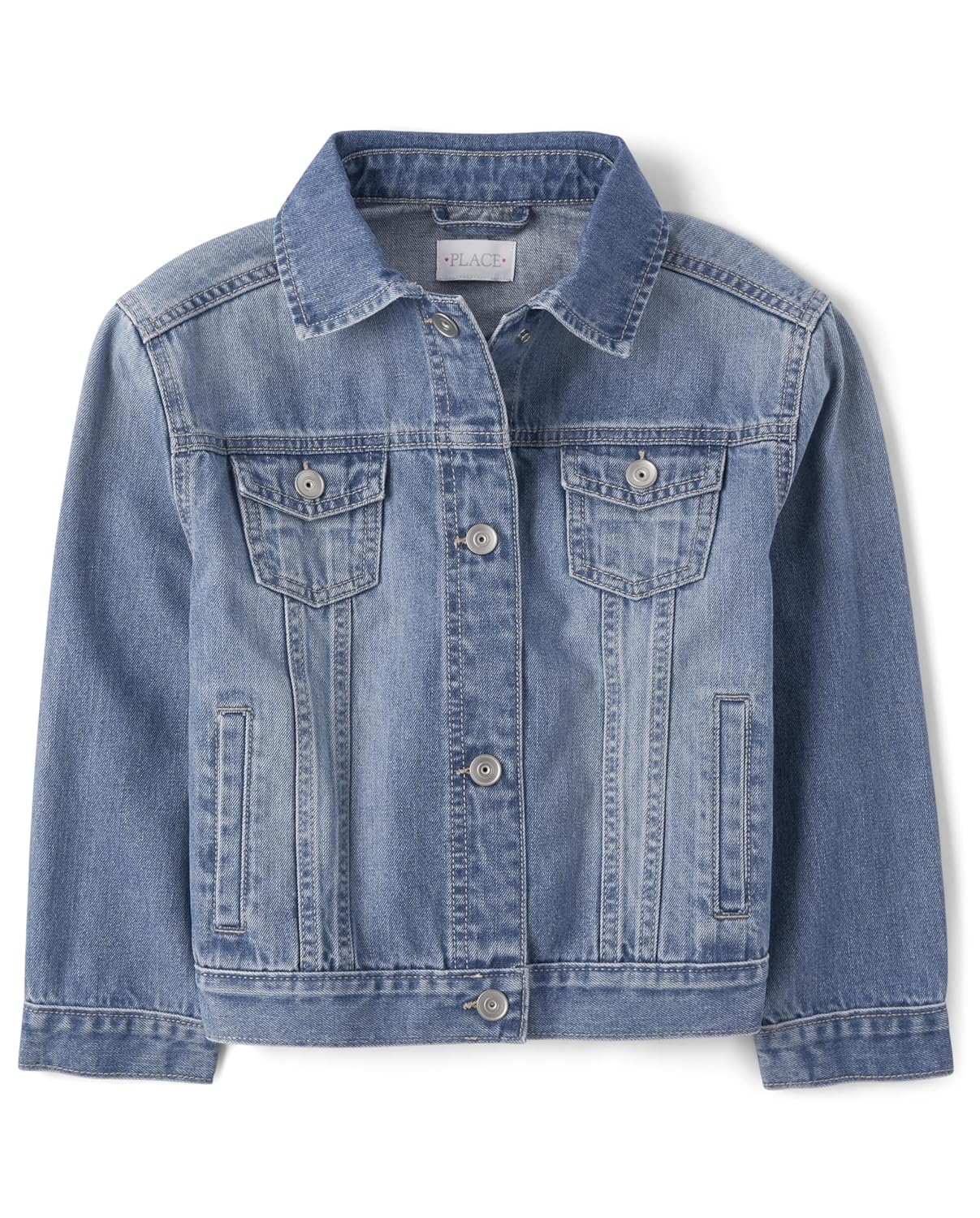 The Children’s Place girls Basic Denim Jacket