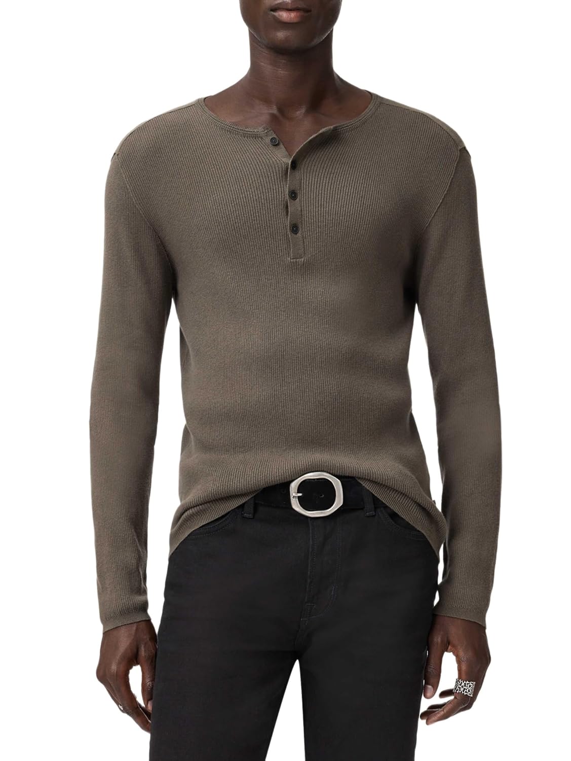 John Varvatos Mens Javis Henley