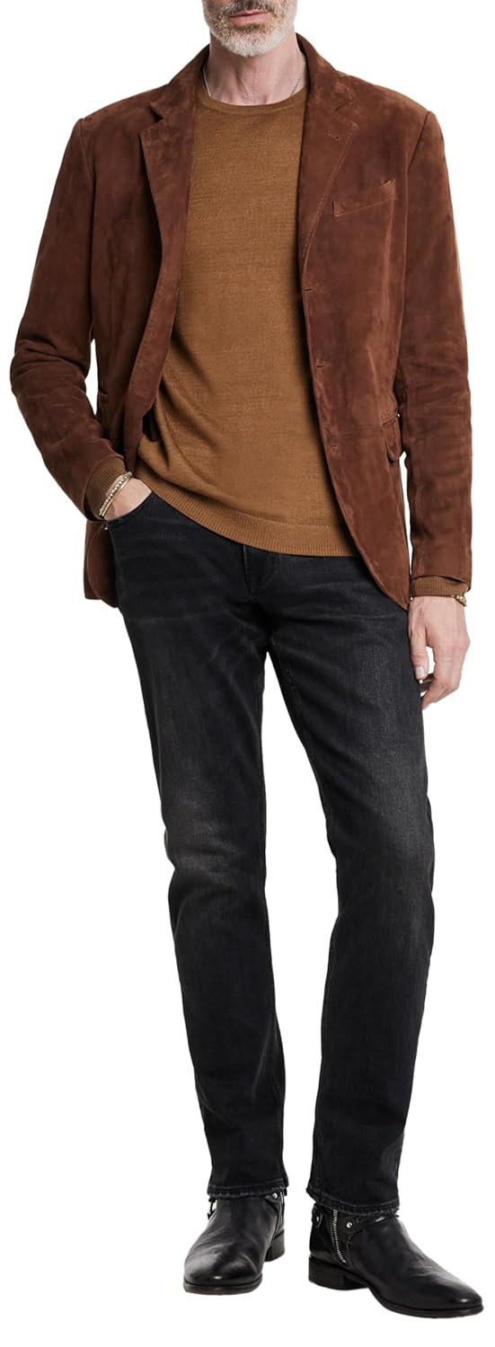 John Varvatos Men’s Novas Crew Sweater