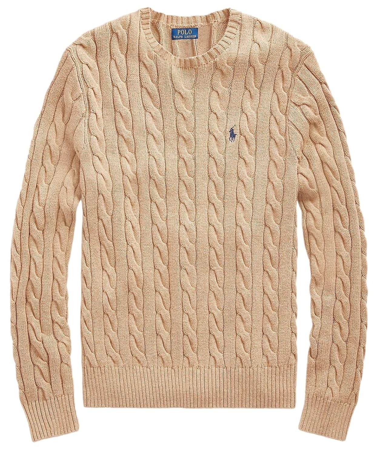 Polo Ralph Lauren Mens Cable-Knit Cotton Sweater