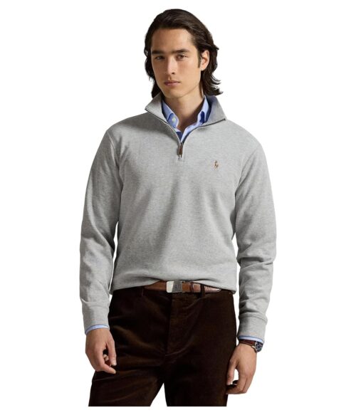 POLO RALPH LAUREN mens Estate- Rib Quarter Zip Pullover