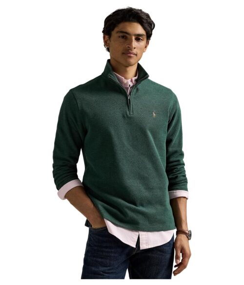 POLO RALPH LAUREN mens Estate- Rib Quarter Zip Pullover